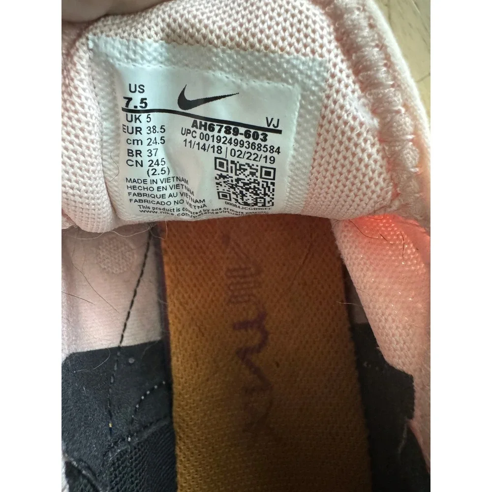 Nike Air Max 270 Pink Orange Gradient Womens Shoes‎ Size 7.5